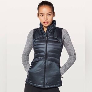 Lululemon Athletica Black Puffer Vest